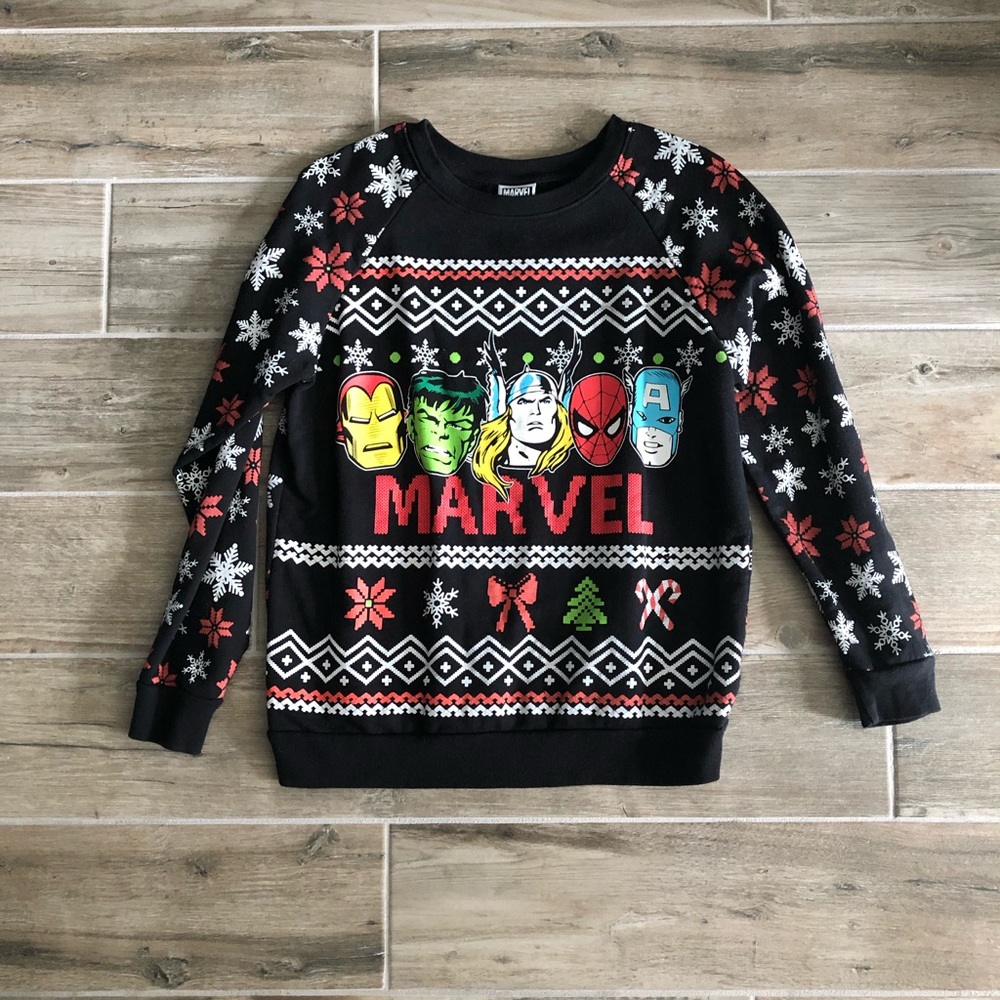 Marvel Christmas Sweatshirt